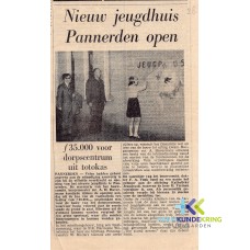 Pannerden 28-11-1967 Gelderlander Jeugdhuis open